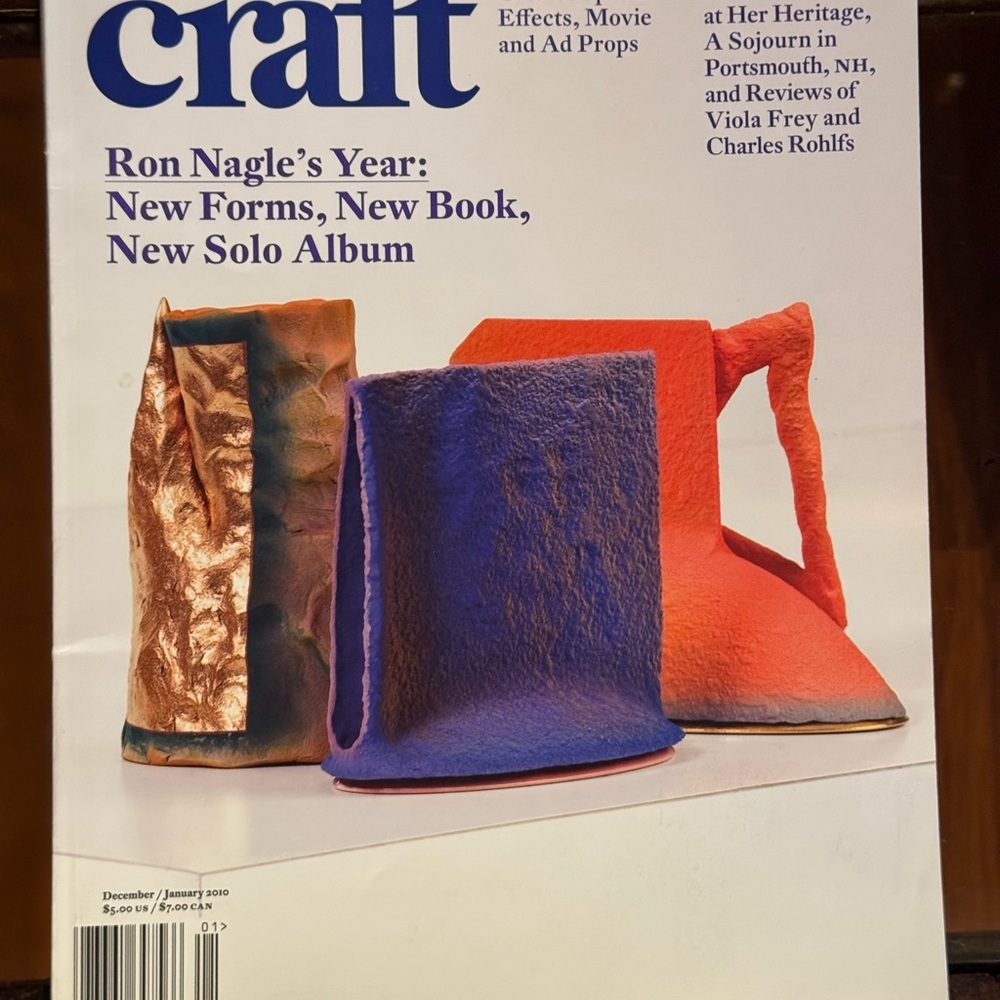 Craft Magazine Cover - December/January Issue